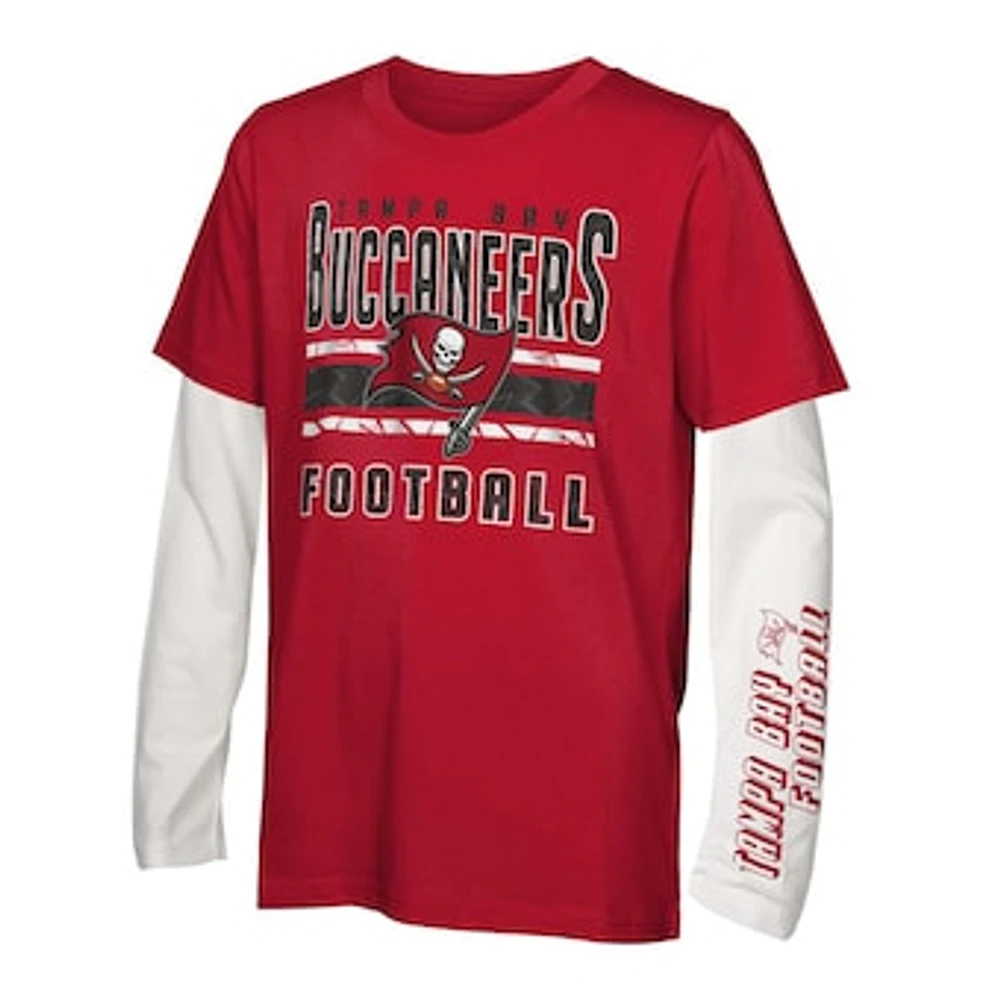 Youth Tampa Bay Buccaneers the Mix T-Shirt Combo Set