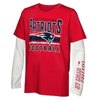 Youth New England Patriots the Mix T-Shirt Combo Set