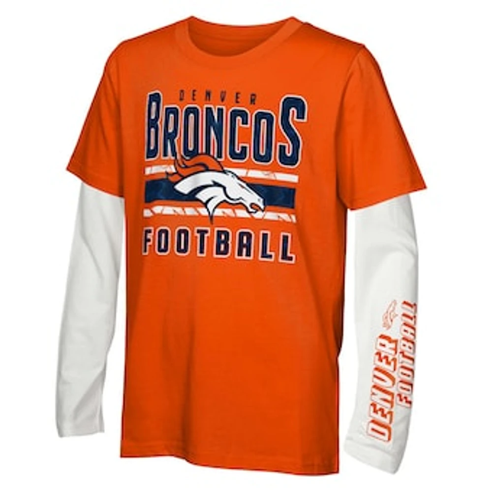 Youth Denver Broncos the Mix T-Shirt Combo Set