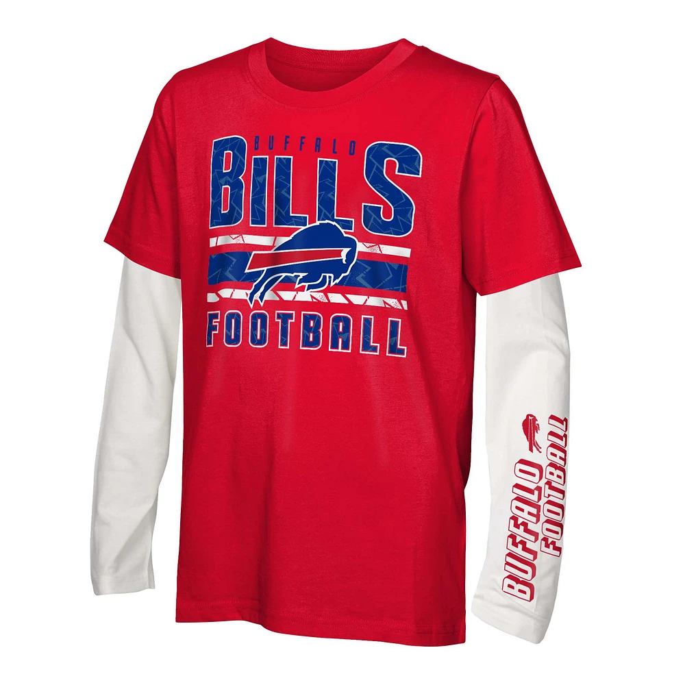 Youth Buffalo Bills In the Mix T-Shirt Combo Set