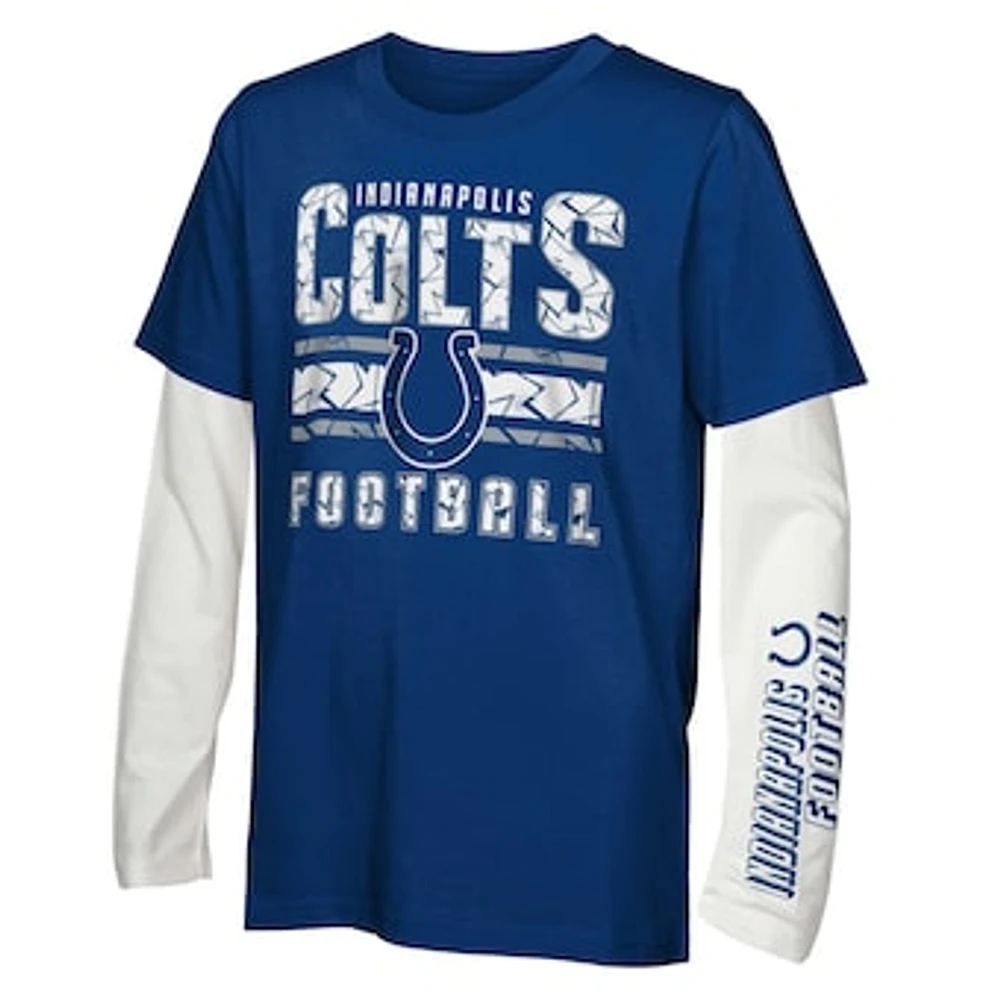 Youth Indianapolis Colts the Mix T-Shirt Combo Set