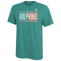 Youth Aqua Miami Dolphins Pumped Up T-Shirt