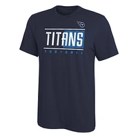 Youth Navy Tennessee Titans Pumped Up T-Shirt