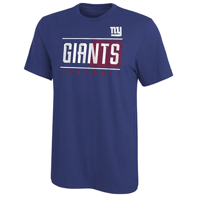 Youth Royal New York Giants Pumped Up T-Shirt