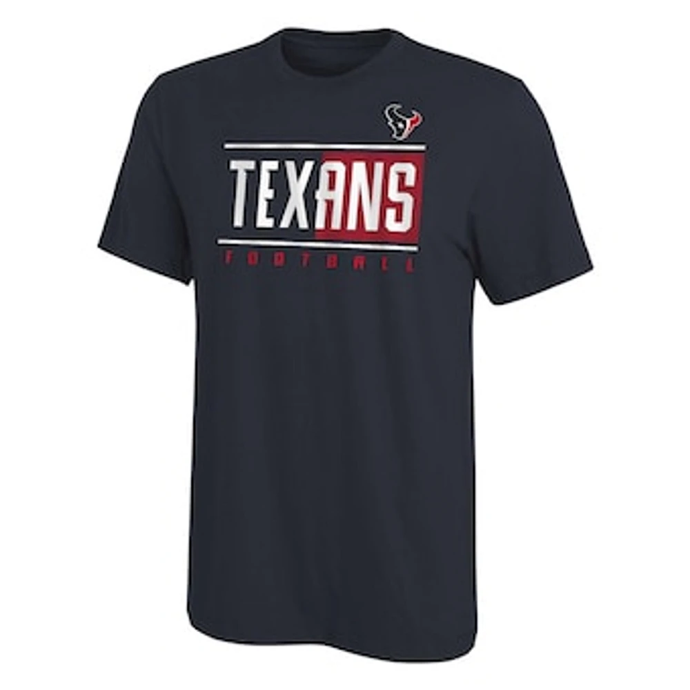 Youth Navy Houston Texans Pumped Up T-Shirt