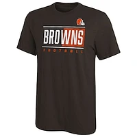 Youth Brown Cleveland Browns Pumped Up T-Shirt