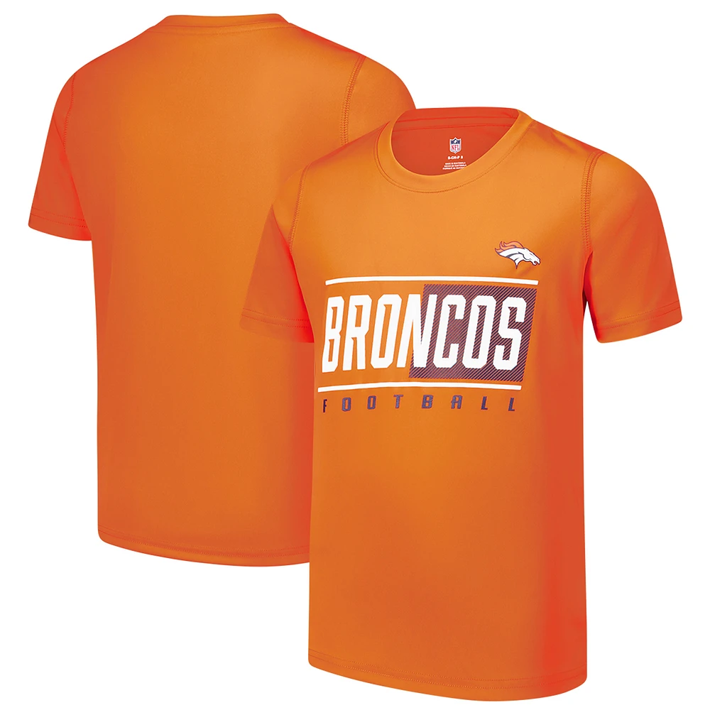 Youth Orange Denver Broncos Pumped Up T-Shirt