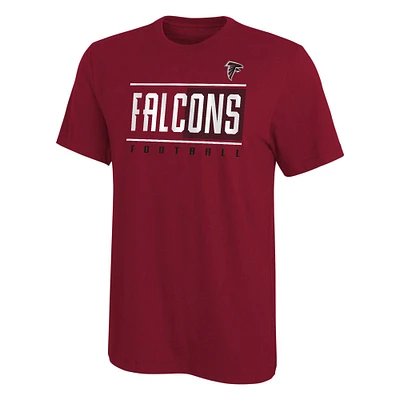 Youth Red Atlanta Falcons Pumped Up T-Shirt