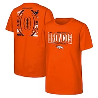 Youth Outerstuff Orange Denver Broncos The Blitz Cotton T-Shirt