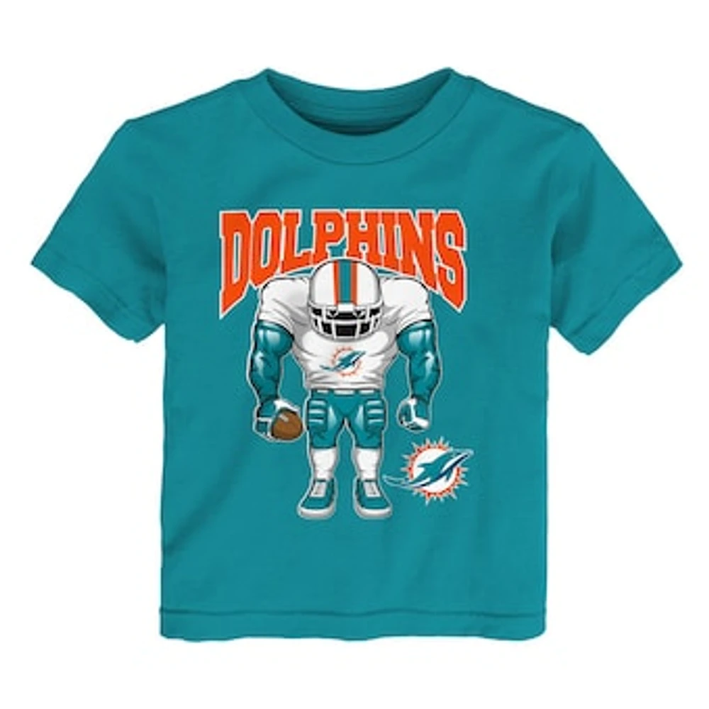 Toddler Aqua Miami Dolphins Brute Squad T-Shirt