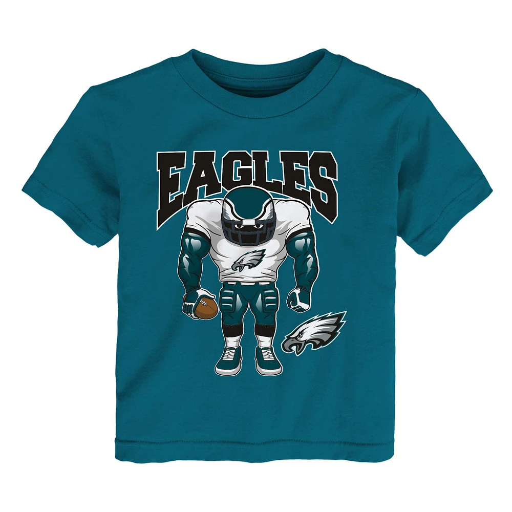 Toddler Midnight Green Philadelphia Eagles Brute Squad T-Shirt