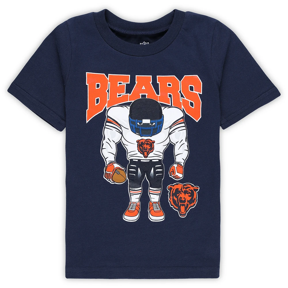 Toddler Navy Chicago Bears Brute Squad T-Shirt