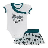 Infant  Philadelphia Eagles Love My Team Bodysuit & Skirt Set