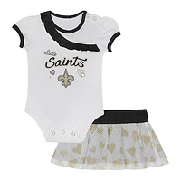 Newborn & Infant New Orleans Saints Love My Team Bodysuit Skirt Set