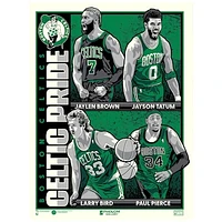 Boston Celtics Celtic Pride 18'' x 24'' Serigraph Limited Edition Art Print