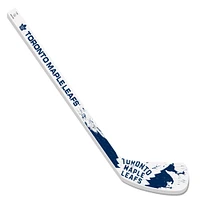 Toronto Maple Leafs Splatter Mini Hockey Stick
