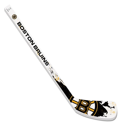 Boston Bruins Splatter Mini Hockey Stick