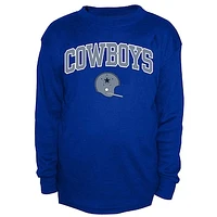 Men's Fanatics Royal Dallas Cowboys Big & Tall Throwback Thermal Long Sleeve T-Shirt