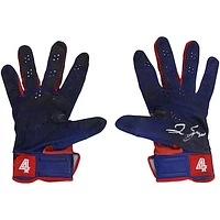 George Springer Toronto Blue Jays Autographed Game-Used Blue and Red Nike Batting Gloves from the 2023 MLB Season - RG13309577-78