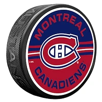 Montreal Canadiens Half and Half Puck