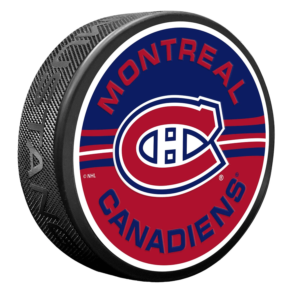 Montreal Canadiens Half and Half Puck
