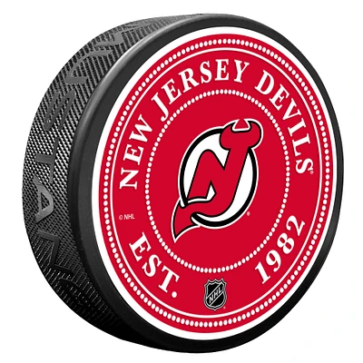 New Jersey Devils Stud Puck