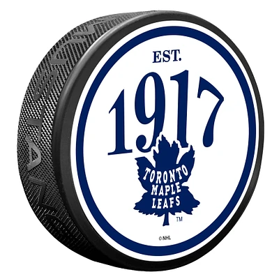 Toronto Maple Leafs Founding Year Puck