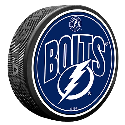 Tampa Bay Lightning Wordmark Puck