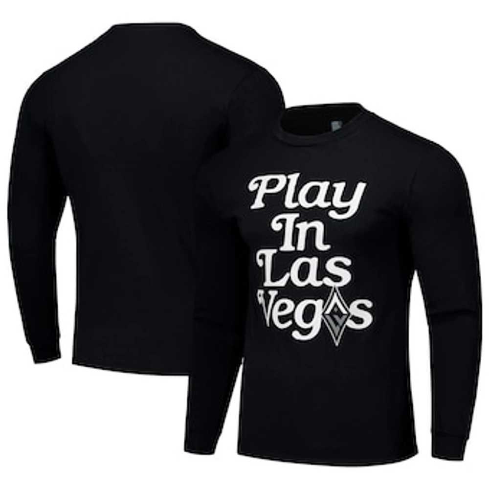 Unisex Black Las Vegas Aces Play Long Sleeve T-Shirt