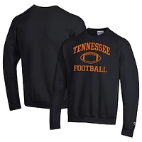 Men's Champion Black Tennessee Volunteers Football Icon Pullover Sweatshirt