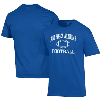 Men's Champion Royal Air Force Falcons Football Icon  T-Shirt