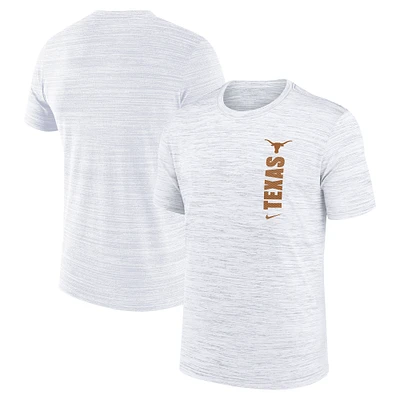 Youth Nike White Texas Longhorns Velocity T-Shirt