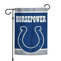 WinCraft Indianapolis Colts Double-Sided 12'' x 18'' Team Slogan Garden Flag