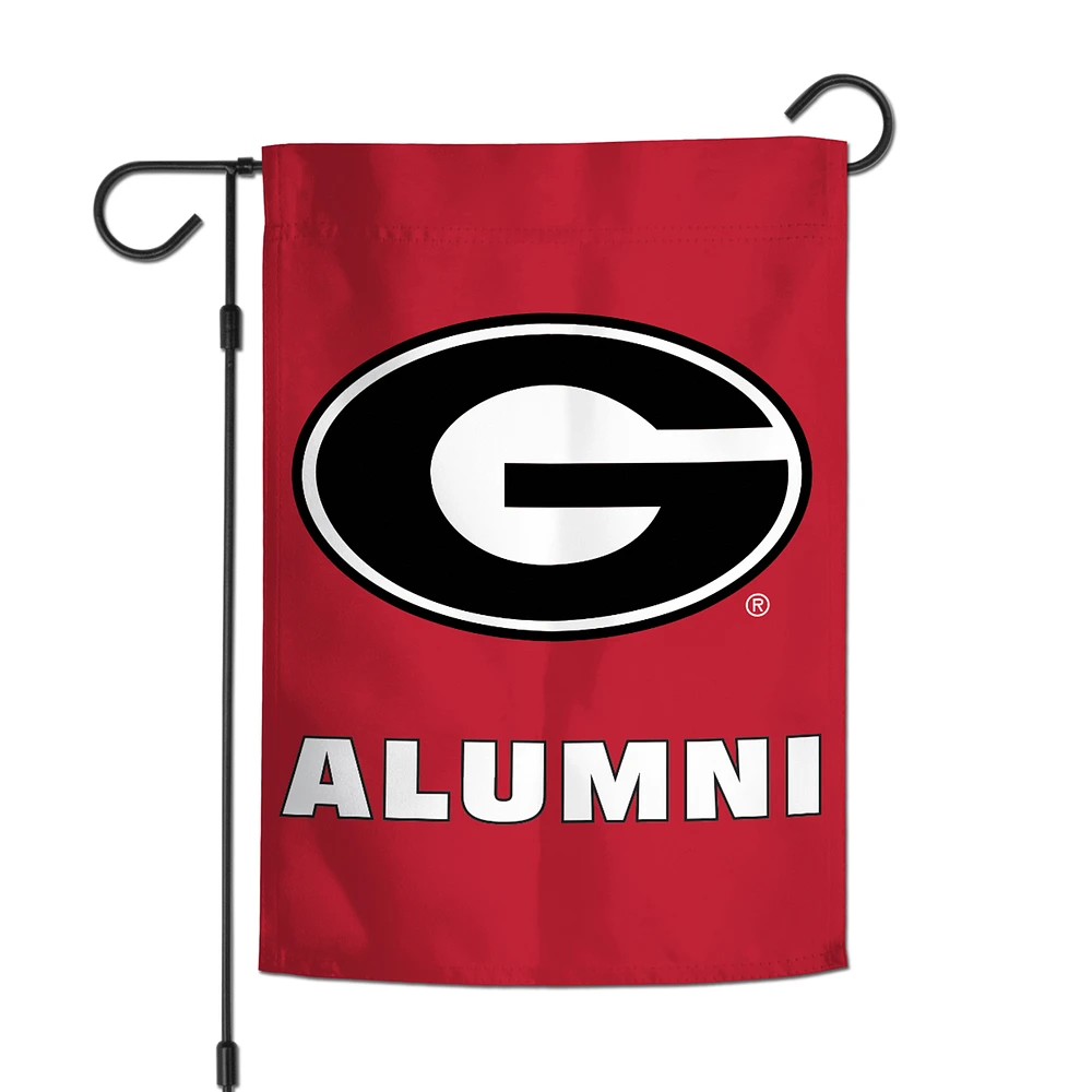 WinCraft Georgia Bulldogs 12" x 18" Double-Sided Alumni Garden Flag