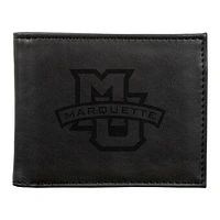 Black Marquette Golden Eagles Billfold Wallet