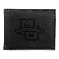 Black Marquette Golden Eagles Billfold Wallet