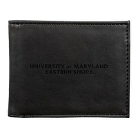 Black Maryland Eastern Shore Hawks Billfold Wallet