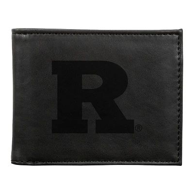 Black Rutgers Scarlet Knights Billfold Wallet