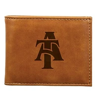 Brown North Carolina A&T Aggies Billfold Wallet