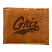 Brown Montana Grizzlies Billfold Wallet