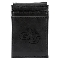 Black Gonzaga Bulldogs Front Pocket Wallet
