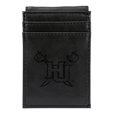 Black Hampton Pirates Front Pocket Wallet