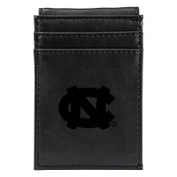 Black North Carolina Tar Heels Front Pocket Wallet