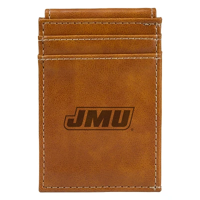 Brown James Madison Dukes Front Pocket Wallet