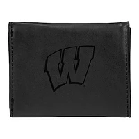 Black Wisconsin Badgers Trifold Wallet