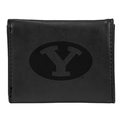 Black BYU Cougars Trifold Wallet