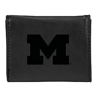 Black Michigan Wolverines Trifold Wallet
