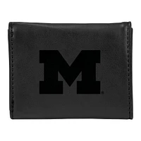 Black Michigan Wolverines Trifold Wallet