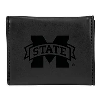 Black Mississippi State Bulldogs Trifold Wallet