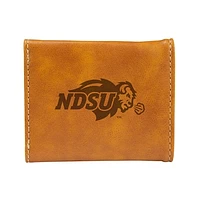 Brown NDSU Bison Trifold Wallet